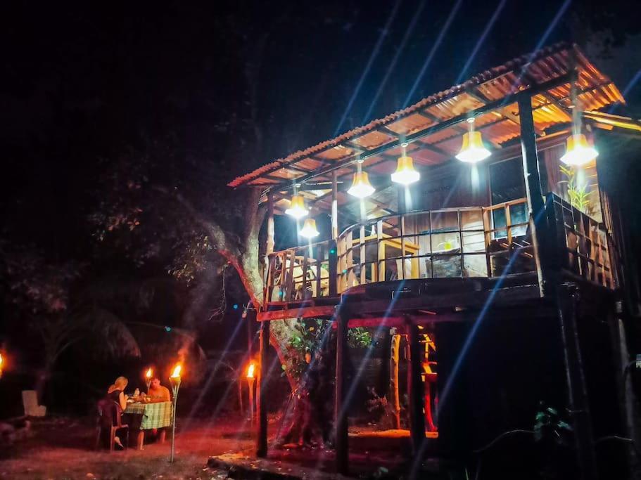 Experience The Comforts Of An Amazing Treehouse Сигирия Екстериор снимка